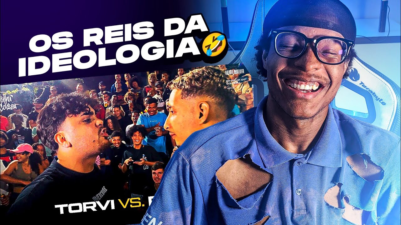 (AULA DE IDEOLOGIA! 🤣) TORVI X PEKE | ( RIMA DO ANO!🤣🤣) PEKE X MEDUSA | React | BATALHA DO COLISEU
