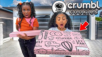 FIRST TIME TRYING CRUMBL COOKIES 🍪