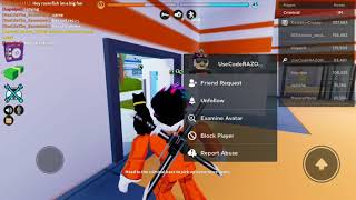 Omg i met razor fish in jailbreak nuke update