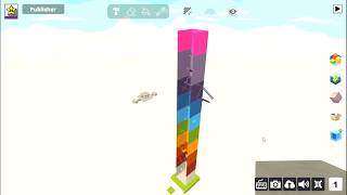 X100 Speed Timelapse Building Roblox Tower Of Hell In Kogama Kogama