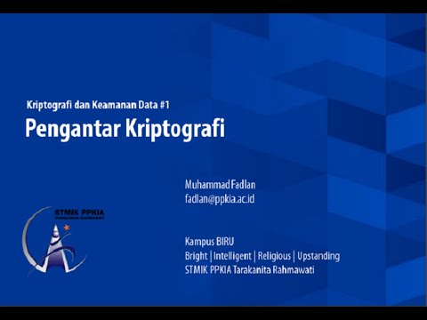 Video: Adakah kriptografi sama dengan penyulitan?