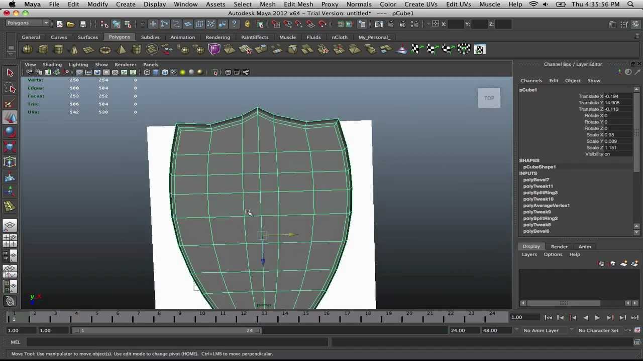 3D Modeling: Shield - YouTube