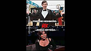 Freddie Highmore VS Jenna Ortega | Meme Debate | #viral #short #shorts