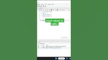 Insert data in mysql table #tamil #table #sql#mysql #shorts #yt #short #video #reels #tag #learn