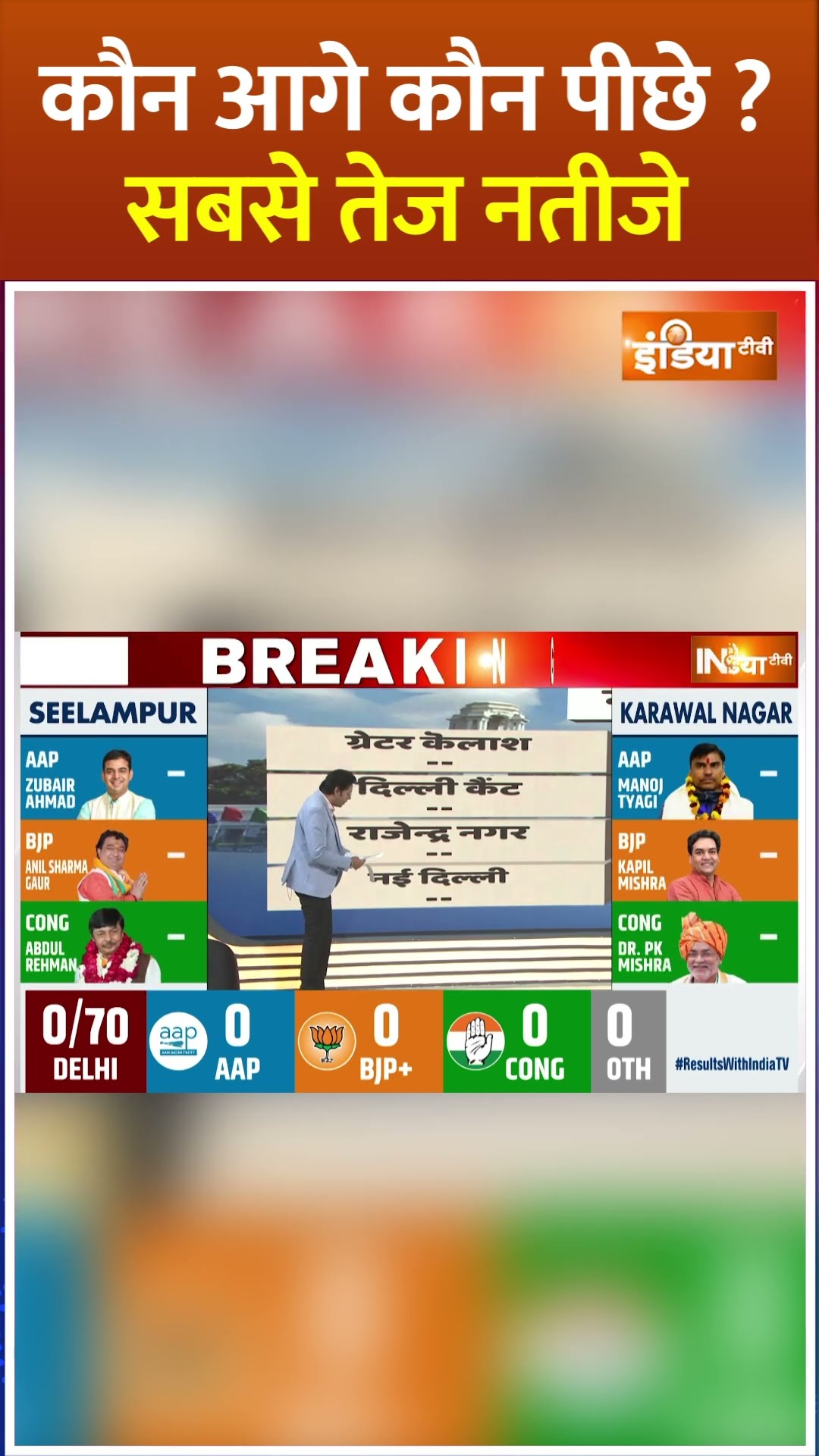 #delhi की सबसे हॉट सीट #newdelhi में #arvindkejriwal की स्थिति कमजोर ! #bjpvsaap #delhielection2025