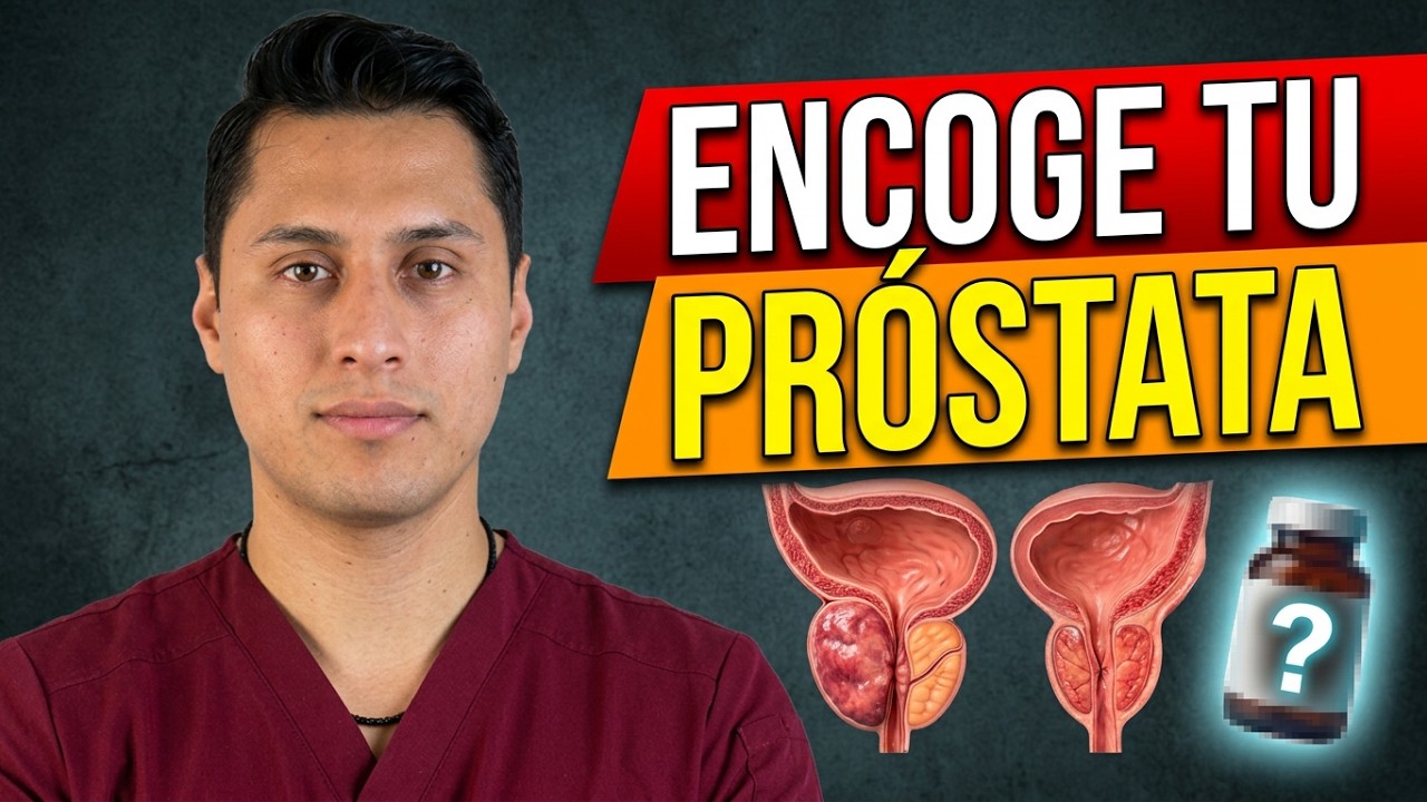 ⁣La única pastilla que realmente ENCOJE la PRÓSTATA | Urólogo explica