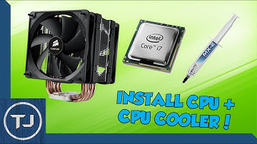 How To Install CPU And CPU Cooler!