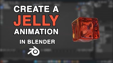 Blender Tutorial JELLY Simulation/Animation!