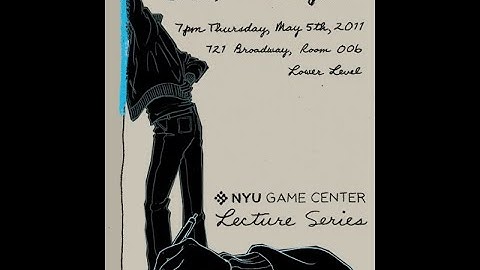 NYU Game Center Lecture Series Presents Erik Wolpaw