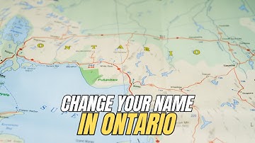 Change your name in Ontario