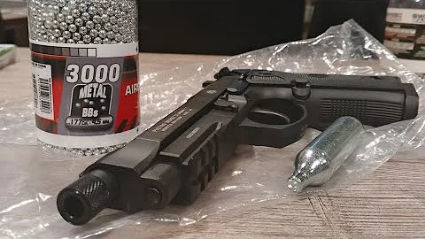 Umarex Beretta M9A3 Co2 Steel BB review #airgun #umarexairguns #berettam9a3 #review