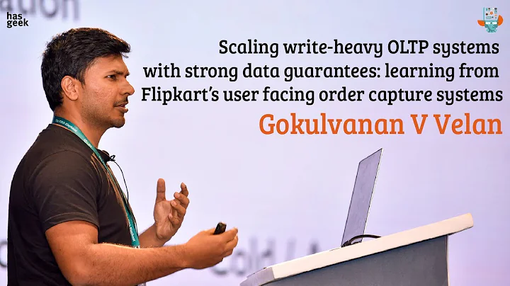 Scaling write-heavy OLTP systems with strong data guarantees - Gokulvanan V Velan