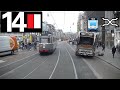 🚊 GVB Amsterdam Tramlijn 14 Cabinerit Slotermeer - Flevopark Driver's view POV 2017