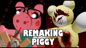 Laten we Piggy helemaal opnieuw maken! - Teddy Horror Game #1