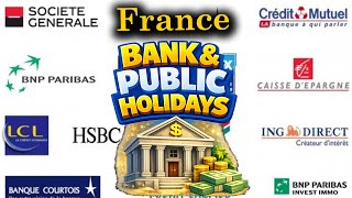 France Bank and Public Holidays 2026 | Holiday Schedule