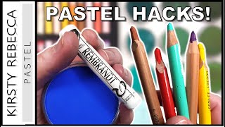 MOST IMPORTANT tips, techniques and hacks YOU should know about for PASTEL drawings!