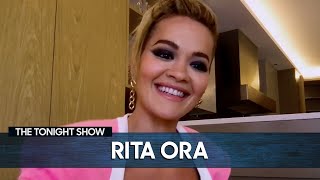 Rita Ora’s Encounter with Madonna Ended Up on the Ground | The Tonight Show