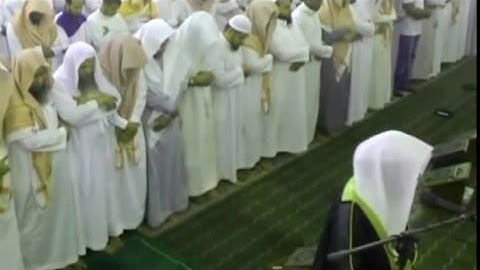 "وَيَسْأَلُونَكَ عَنِ الْجِبَالِ فَقُلْ يَنْسِفُهَا رَبِّي نَسْفًا ...الشيخ ناصر القطامي تلاوة مبكية