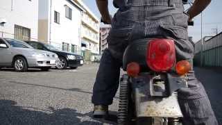 HONDA Z50J モンキー　試乗　黒　コック欠品