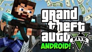 GTA V For Android! (Minecraft Edition) screenshot 3