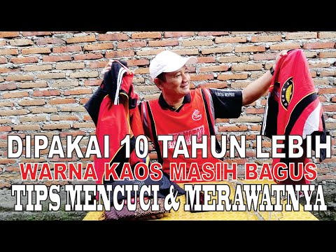 10 TAHUN MASIH BAGUS CARA  MERAWAT  KAOS YG  BENAR  YouTube