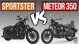 Meteor 350 vs Sportster Iron 883  | Ol' Man Ronin (S4,E1)