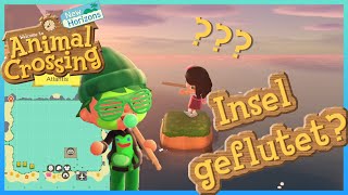 Was passiert, wenn man seine Insel flutet???😨😱 - ANIMAL CROSSING NEW HORIZONS