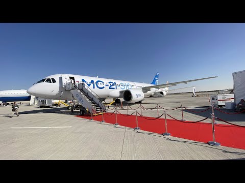 Exclusive Visit inside Irkut MC-21 | Dubai Air Show 2021