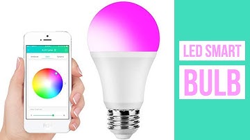 Dimmable LED Smart Bulb Review ► iLUX Mesh App Setup Lighting EVER RGBW◄ Smart Bulb No Hub