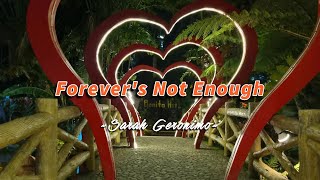 Forever's Not Enough - KARAOKE VERSION - in the style of Sarah Geronimo chords
