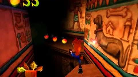 Crash Bandicoot Warped: Level 25 - Bug Lite - Crystal + Box Gem