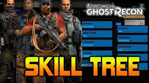 Ghost Recon WILDLANDS NEW SKILL TREE!