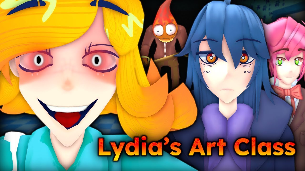 ROBLOX - Lydia’s Art Class - ALL ENDINGS - [Full Walkthrough]