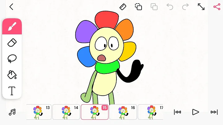 FlipaClip – Dandy Twisted transformation animation 