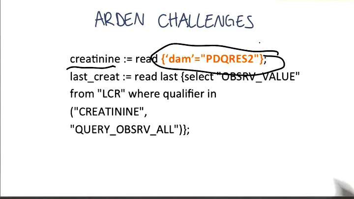 Arden Challenges (cont) - Georgia Tech - Health Informatics in the Cloud
