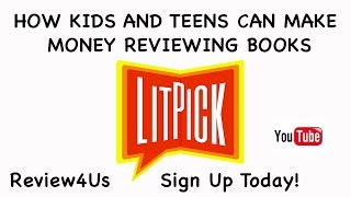 Student book reviews by litpick www.litpick.com in this video, i will
show you how kids and teens can make money reviewing books for
litpick. at stud...