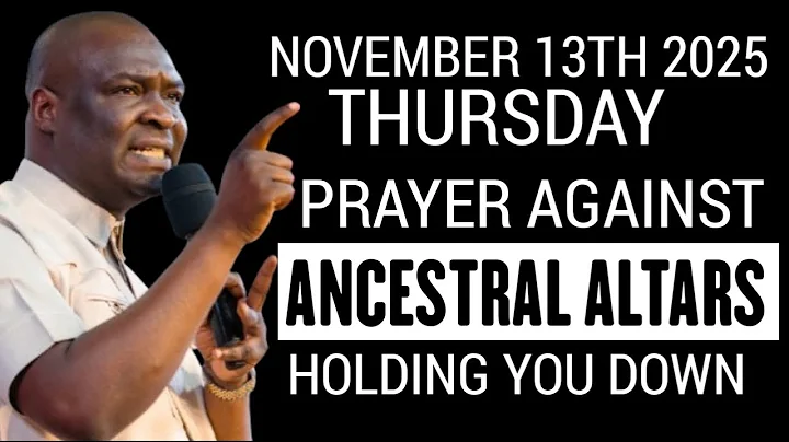 {Thursday, November 13th 2025} Destroy Altars Stagnation & spirit of delay | Apostle Joshua Selman