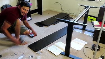 Building Amazon 55-inch Standing desk | Time-lapse