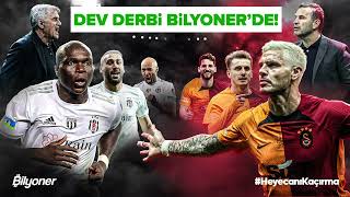 🔥 #Beşiktaş - #Galatasaray Derbisine #Bilyoner'de Hemen Oyna! #HeyecanıKaçırma