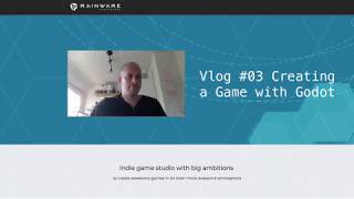Rainware Vlog#03 Create a Game with Godot – Day3: Learning the physics