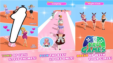 Dress Up Sisters Gameplay #1 All Levels (Android, IOS)