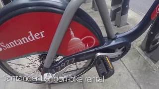 How to rent a bike in London. Santander London City Cycle System Docufeel | Travel | HD | England