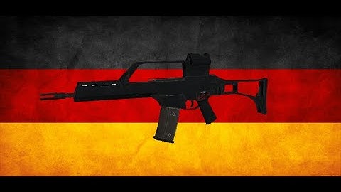 CSS German weapons:Heckler & Koch Gewehr 36, G36 5.56 × 45 mm NATO