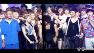 [CUTE] 100813 BoA dancing to Lucifer with SHINee @ MB ending stage