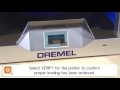 Dremel 3D40 Idea Builder: Leveling the Build Platform