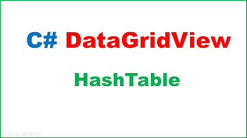 C# DataGridView Ep.04  - Fill With Hashtable of Objects