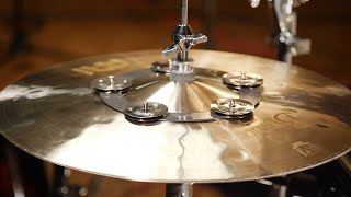Meinl Cymbals CRING Ching Ring Steel Tambourine Jingle Effect