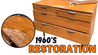 Mid Century Drawers Restoration