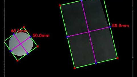 OpenCV real-time object measurement