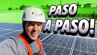 ☀️ GUIA de Instalación PLACAS SOLARES 👉 Paso a Paso. (Instalador Autorizado)